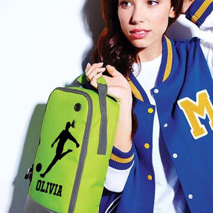 Personalised Football Boot Bag with Kids Name – Perfect for Soccer Practice