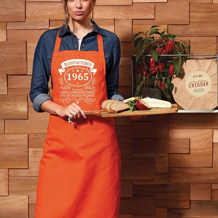 Personalised 60th Birthday Apron for Women – Custom Gift for Grandma or Mom