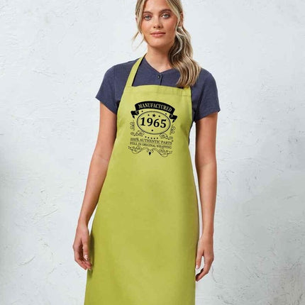 Personalised 60th Birthday Apron for Women – Custom Gift for Grandma or Mom