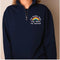 Personalsied Rainbow Nurse Quarter Zip Sweatshirt, Embroidered Hospital / Department Name Zip Sweaters, Nursing Gifts, Medical Students Gift
