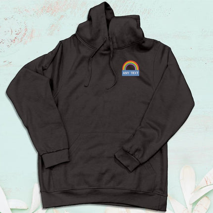 National Heroes Rainbow Embroidered Hoodie – Custom Monogram Embroidered Hoody