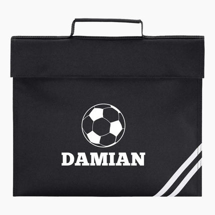 Custom Kids Name Football Dinosaur School Bag