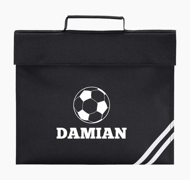 Custom Kids Name Football Dinosaur School Bag