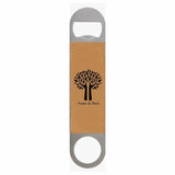 Personalised PU Leather Bar Blade Bottle Opener, Custom Leather Engraved Monogram Bottle Opener, Wedding Favors Party Gifts For Groomsmen