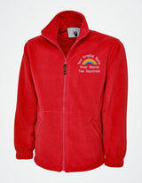 Embroidered NHS Rainbow Fleece Jacket, Custom Name, Nurse, Hospital Department Jacket, Special Offer for Healthcare Staff