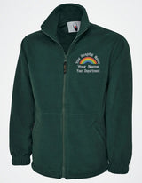 Embroidered NHS Rainbow Fleece Jacket, Custom Name, Nurse, Hospital Department Jacket, Special Offer for Healthcare Staff