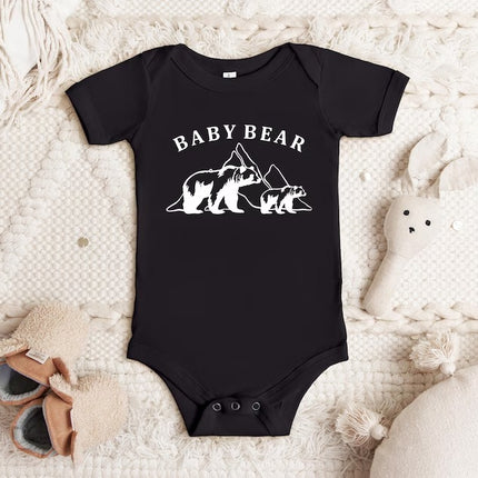 Papa Bear Baby Bear Bodysuit, Dad & Kids Matching Outfits, 1st Fathers Day Babysuit