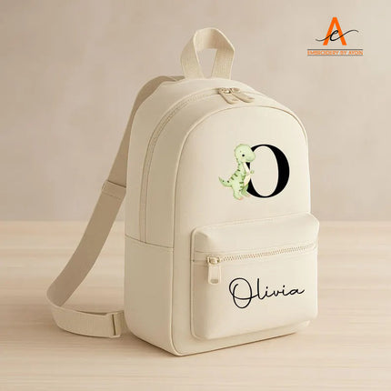 Personalized Boys Girls T-Rex Toddler Backpack