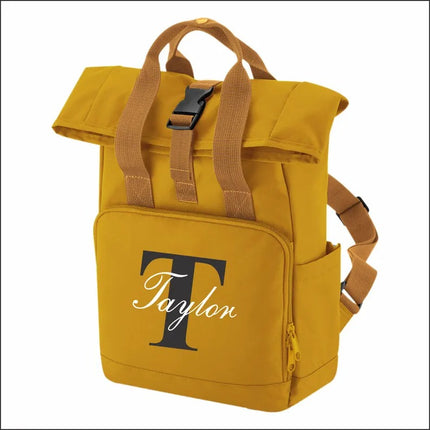 Personalised Kids Name Printed School Backpack