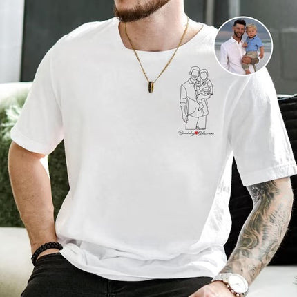 Personalized Portrait from Photo T-Shirts