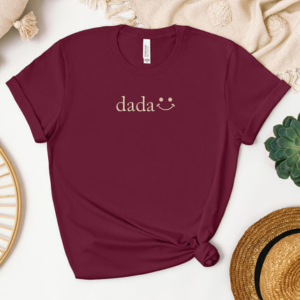 Embroidered Dada Shirt, Father’s Day Shirt, Dad Appreciation Shirt, Best Dad Tee, Dada T-Shirt, Gift for Dad, Father's Day Gift from Kids