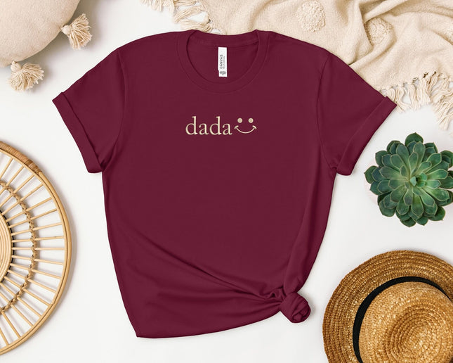 Embroidered Dada Shirt, Father’s Day Shirt, Dad Appreciation Shirt, Best Dad Tee, Dada T-Shirt, Gift for Dad, Father's Day Gift from Kids
