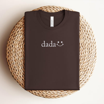 Embroidered Dada Shirt, Father’s Day Shirt, Dad Appreciation Shirt, Best Dad Tee, Dada T-Shirt, Gift for Dad, Father's Day Gift from Kids