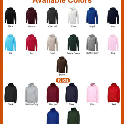 Palestine Front & Back Printed Hoodie – Map & Arabic Name Jumper