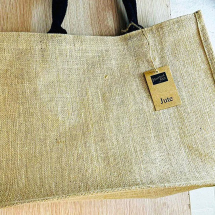 Bridesmaid Tote Bags, Shopping Tote Bags, Minimalist Laminated jute Tote Bag, Gifts for Bride, Bags for Printing/ Embroidery, Hen Party Bags