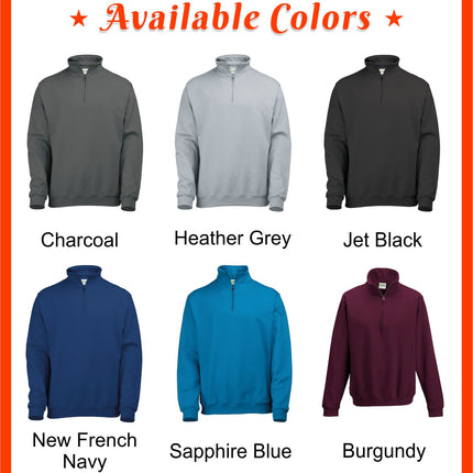 Personalised Nurse Zip Sweatshirt, Custom Medial Logo Embroidered Physician Assistant Nurse Quarter Zip Jacket, Healthcare Doctor Nurse Gift