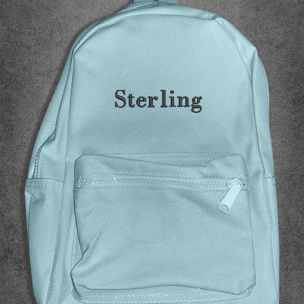 Personalised Backpacks, Custom Name Embroidered Mini Backpack, Kids School Shoulder Bag, Comfort Colors Adult Kids Travel Bags, School Gifts
