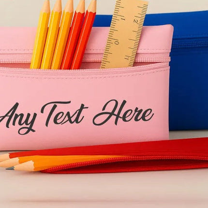 Custom Name Pencil Case for Kids, Personalised Pouch Birthday Gifts, Stationery Bags, Back to School Gift, Gift for Kids, Start of Term Gift