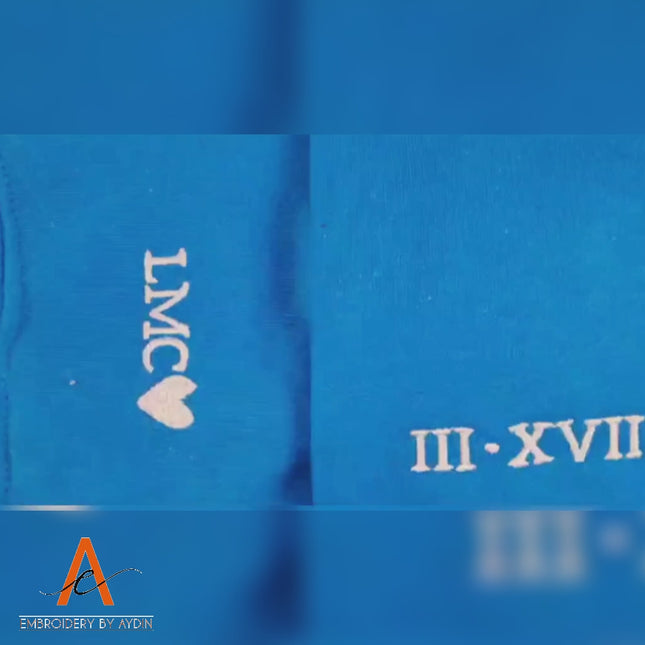 Personalised Roman Numeral Date Hoodie, Embroidered Couples Matching Hoodies