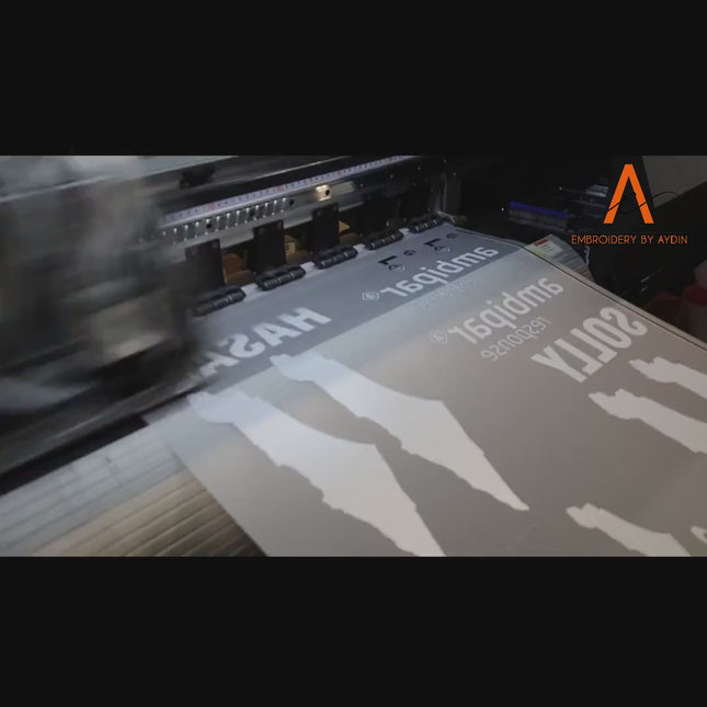 Personalised Logo Any Text Printed Tunics, Custom Barbers Salon Tunic