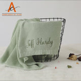 Custom Baby Name Blanket, Personalized Name Blanket, Embroidered Name Blanket, Baby Shower Gift, Newborn Gifts Blankets, New Born Baby Gifts
