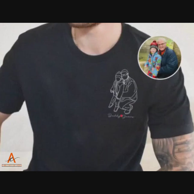 Personalized Portrait from Photo T-Shirts