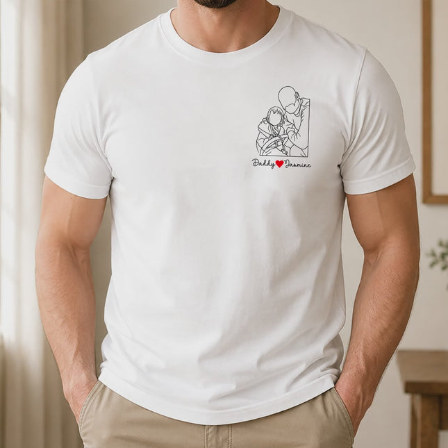 Personalized Portrait from Photo T-Shirts