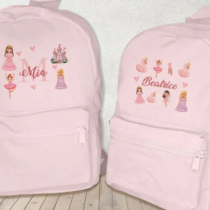 Personalised Name Nursery BackPack, Back to School Children Bag, Starting School Kids BackPack, Customized Girls School bag, Kids Pram Bag