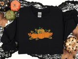 Spooky Season Pumpkins Jumper, Embroidered Halloween Sweatshirt, Spooky Season Halloween Unisex Jumper, Autumn Top, Halloween Party Gifts